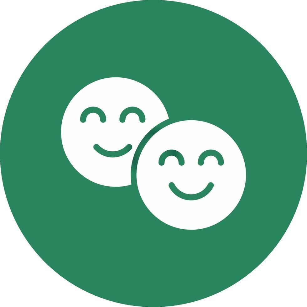 Smiley Creative Icon Design vector
