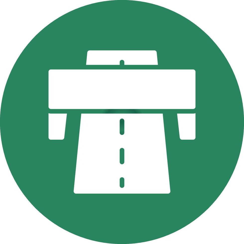 Motorway Creative Icon Design vector
