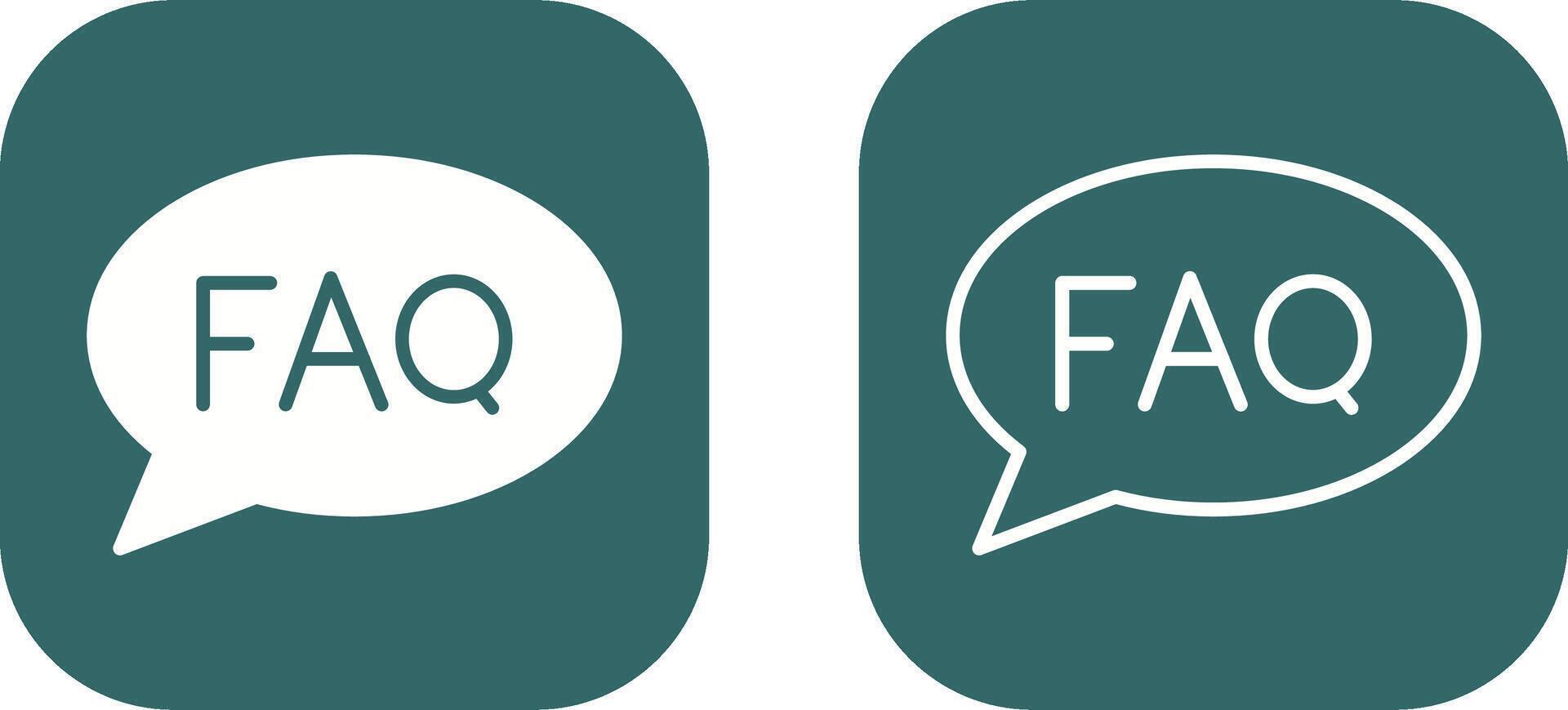 FAQ Vector Icon
