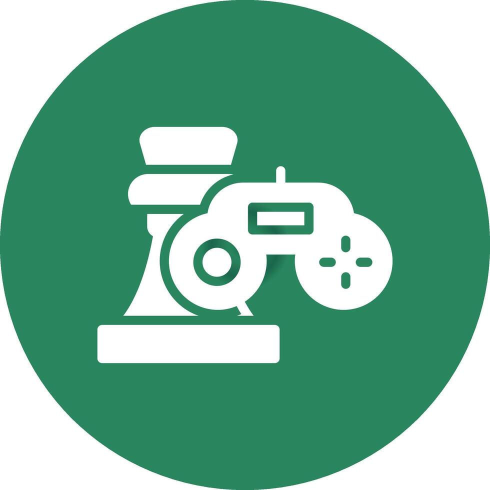 Game Strategy Creative Icon Design vector