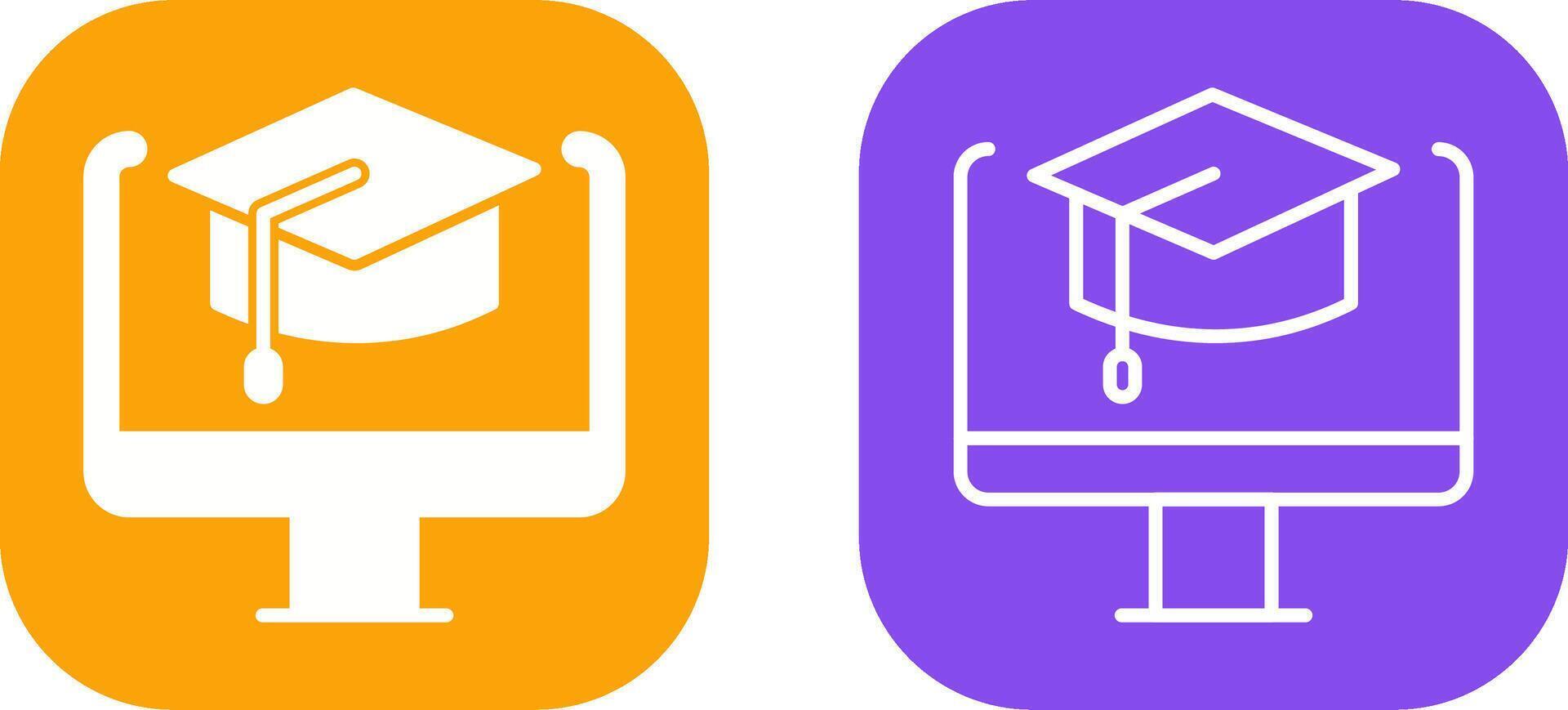 Elearning Vector Icon