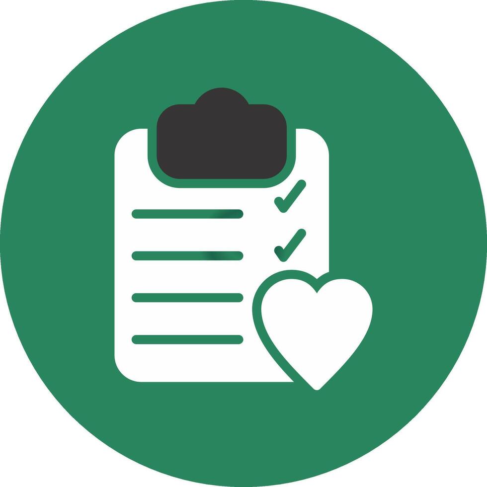 Checkup Creative Icon Design vector