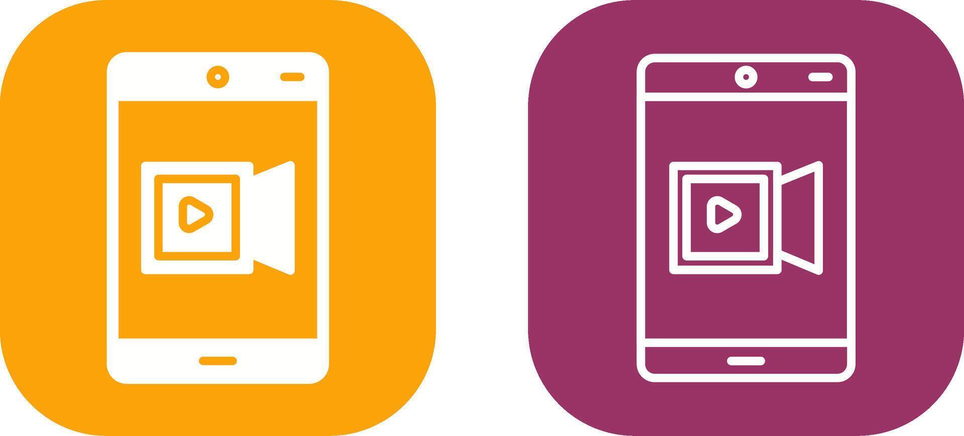 Video Recorder Vector Icon