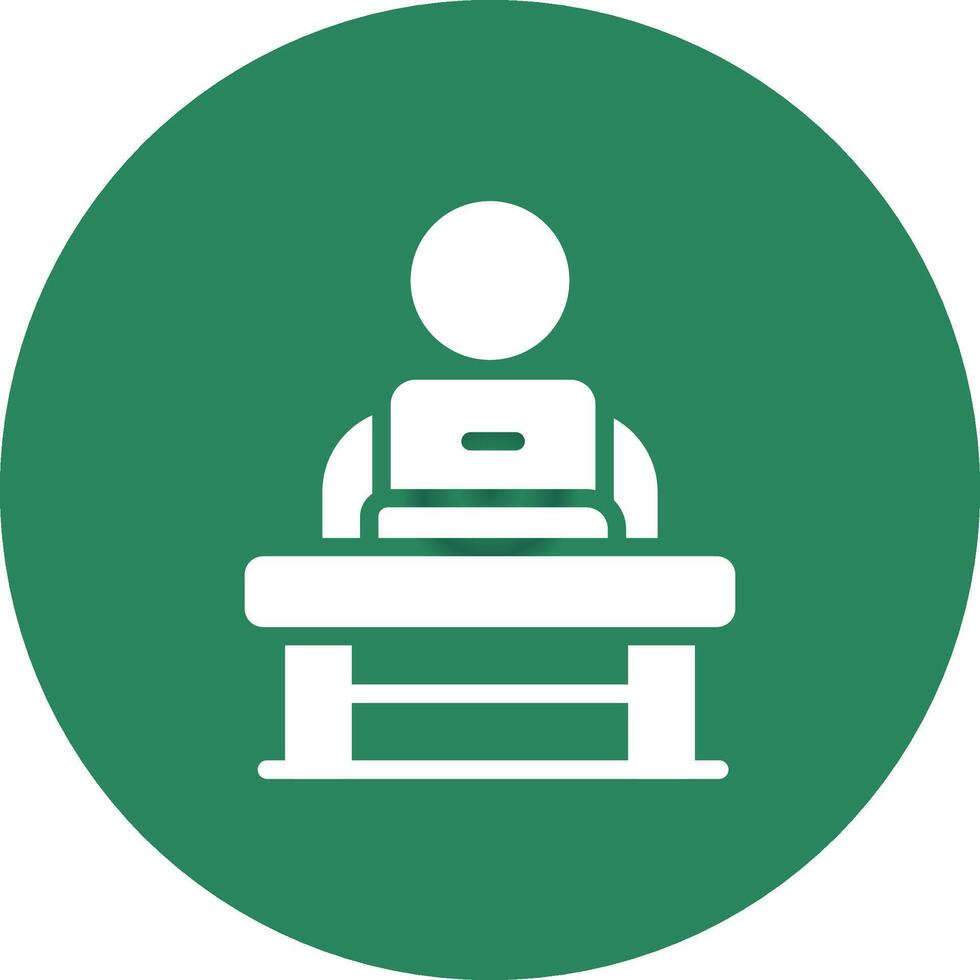 Work From Home Creative Icon Design vector