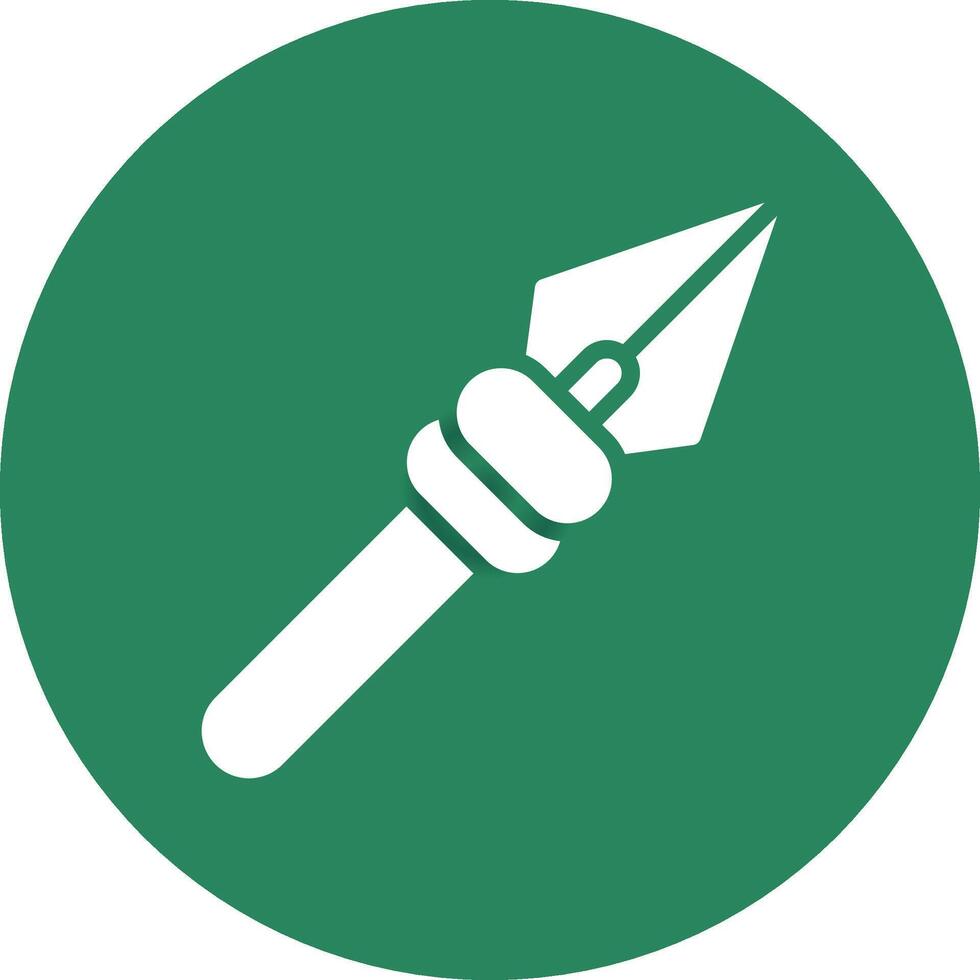 Spear Creative Icon Design vector