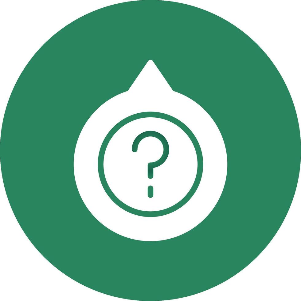 Question Creative Icon Design vector