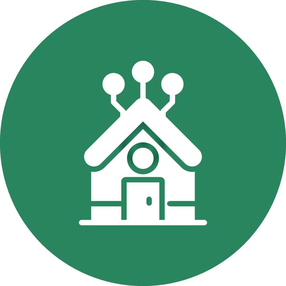 Home Network Creative Icon Design vector
