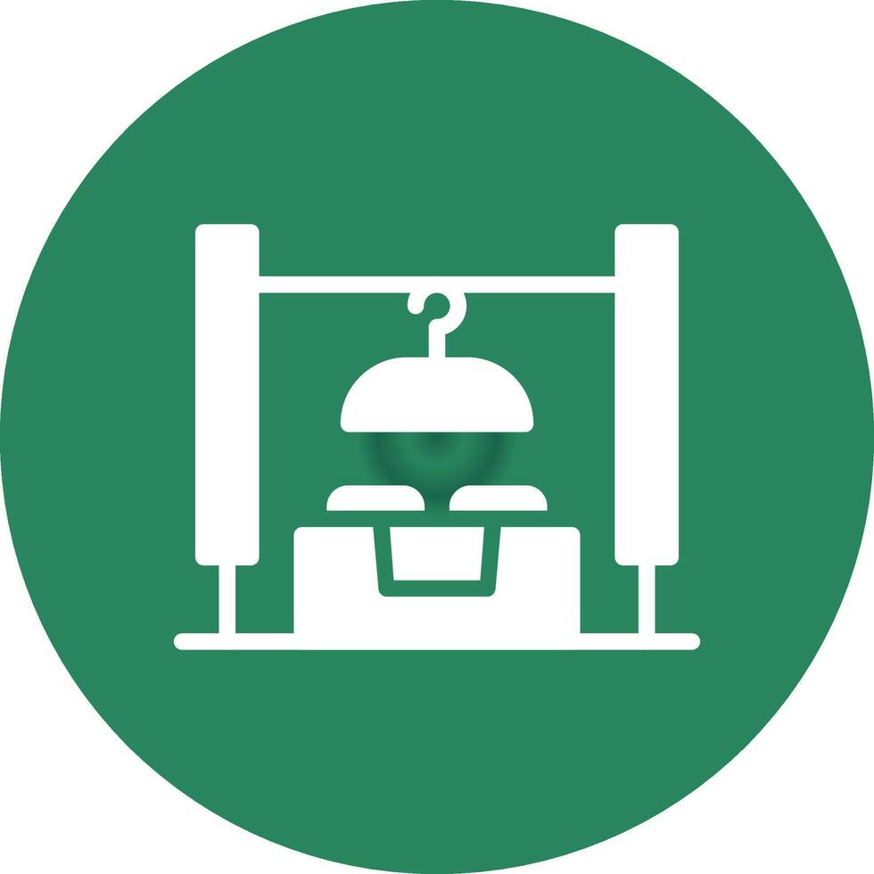 Clothes Rack Creative Icon Design vector