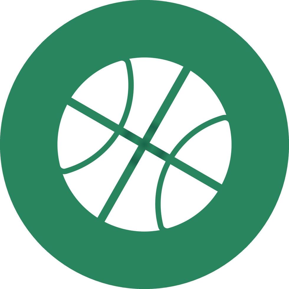 diseño de icono creativo de baloncesto vector