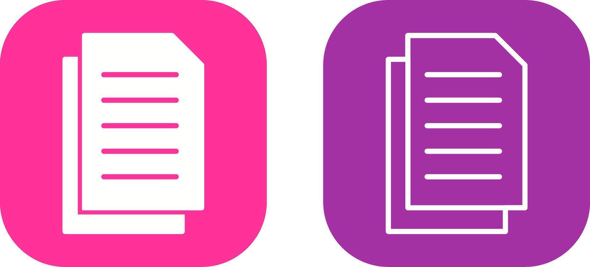 Document Vector Icon