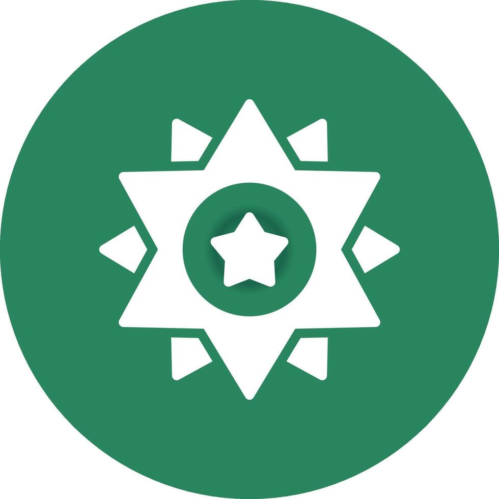 Sheriff Creative Icon Design vector