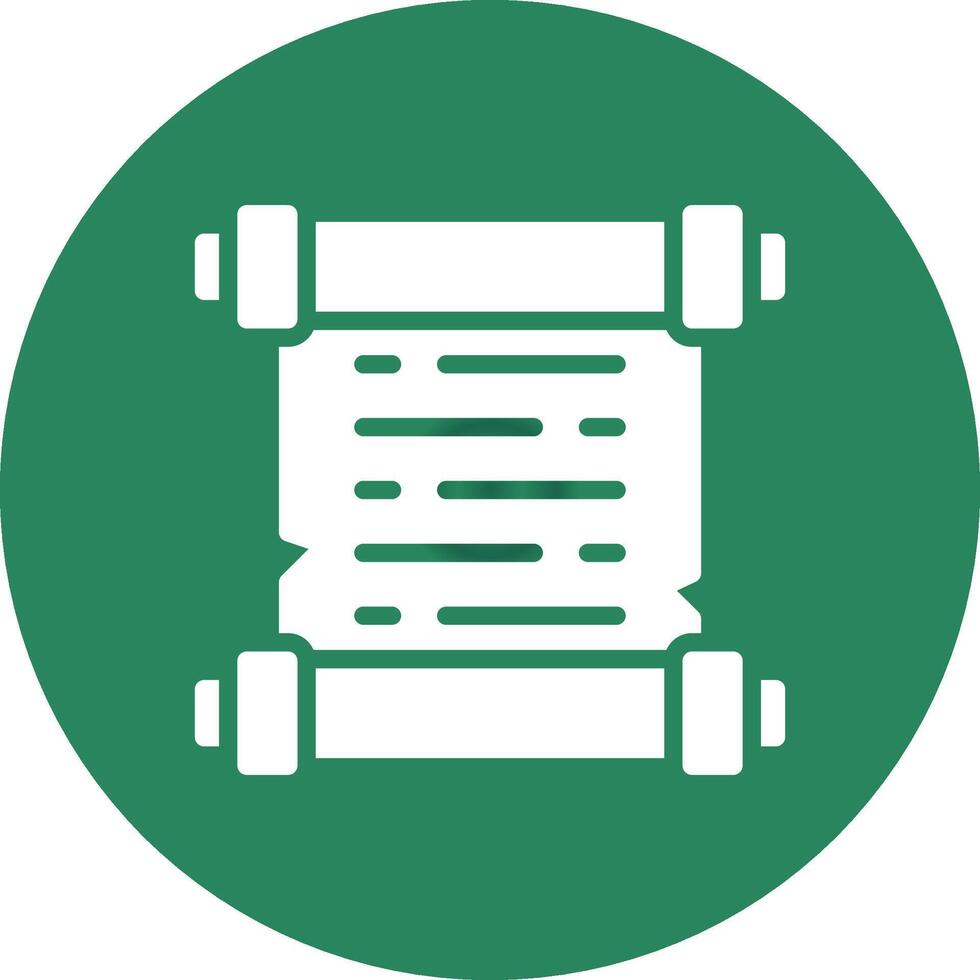 Scroll Creative Icon Design vector