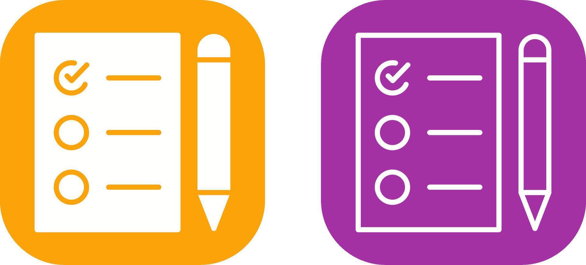Task List Vector Icon