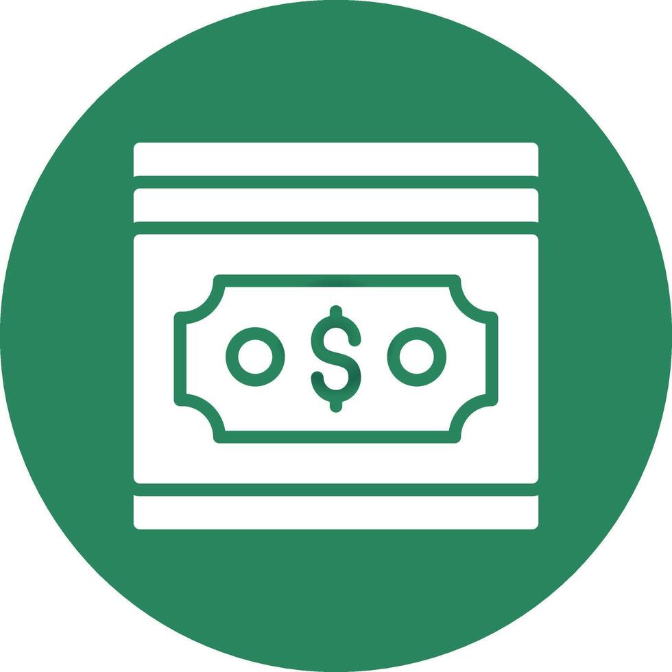 Money Creative Icon Design vector