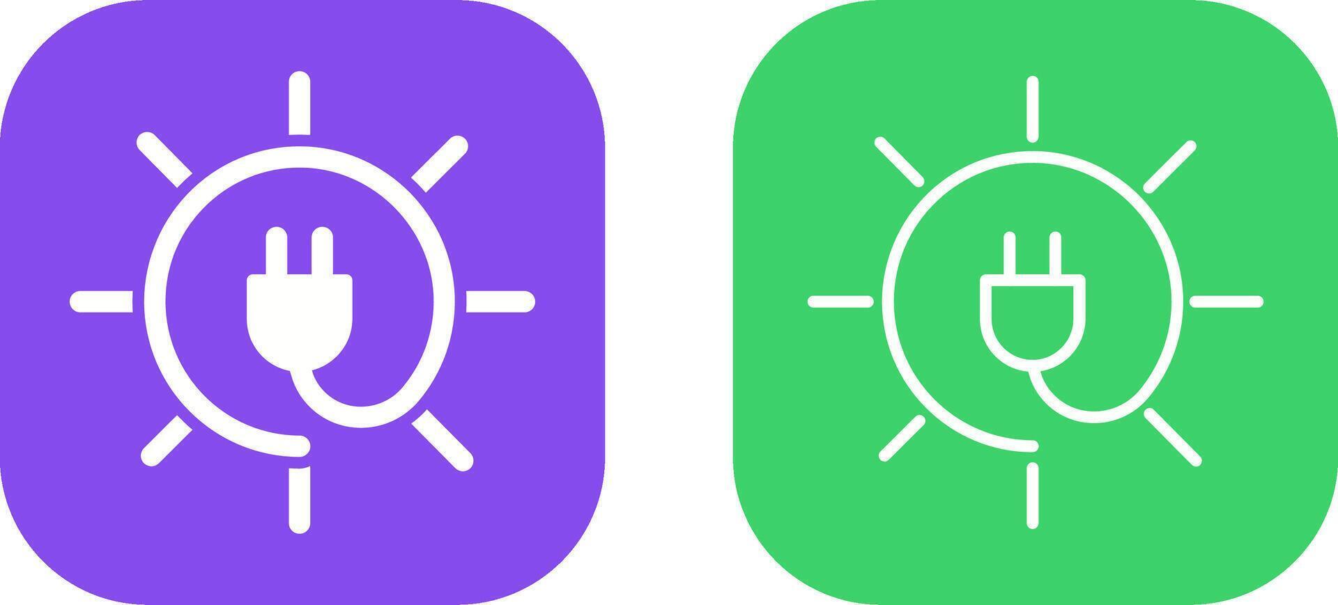 Electricity Vector Icon