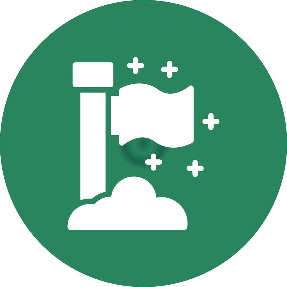 Flag Creative Icon Design vector