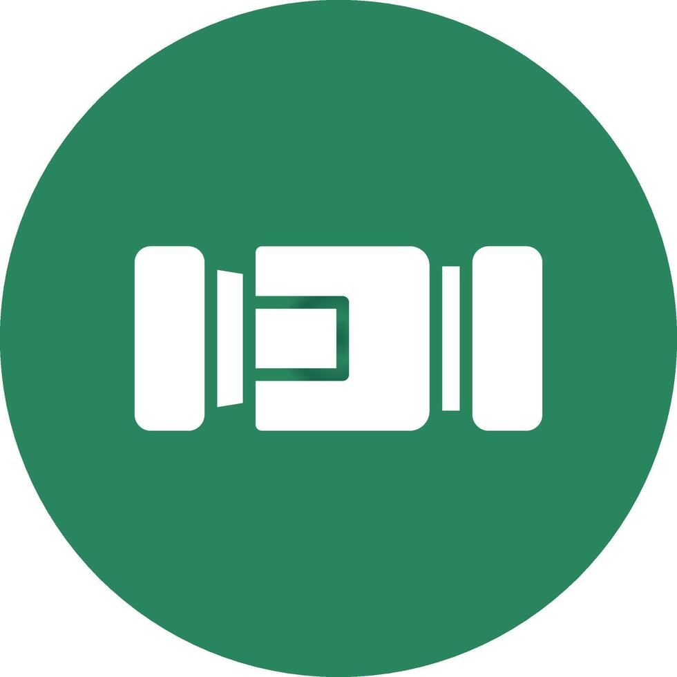 Camera Lens Creative Icon Design vector