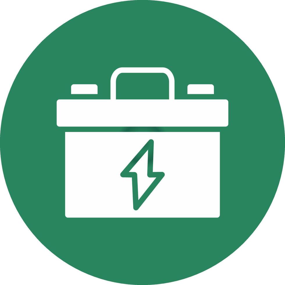 Battery Creative Icon Design vector