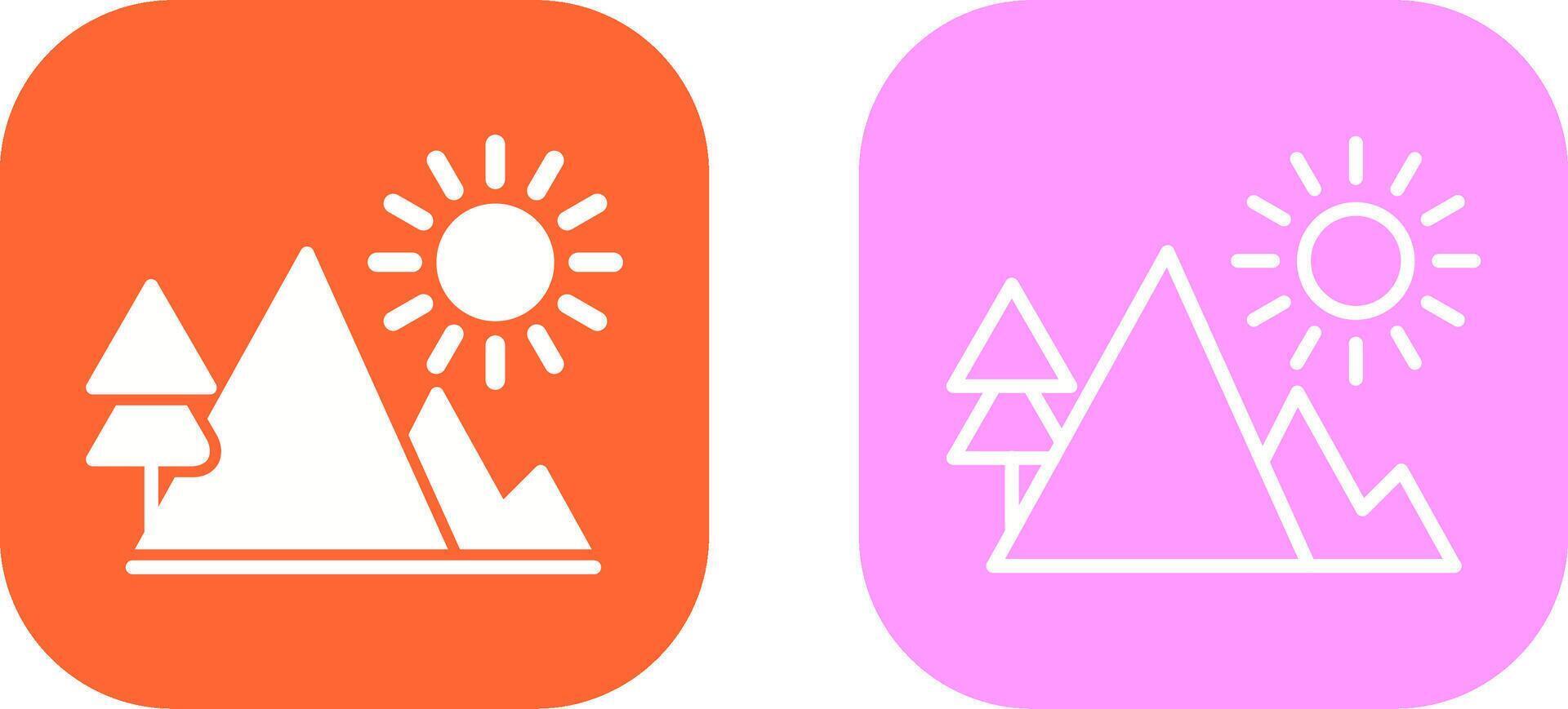 Mountain Vector Icon