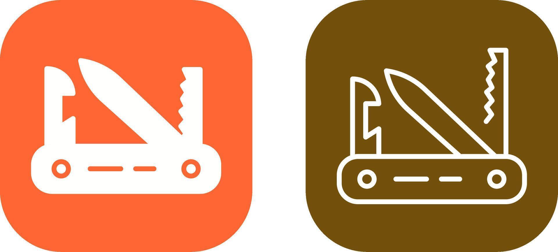 Swiss Army Knife Vector Icon