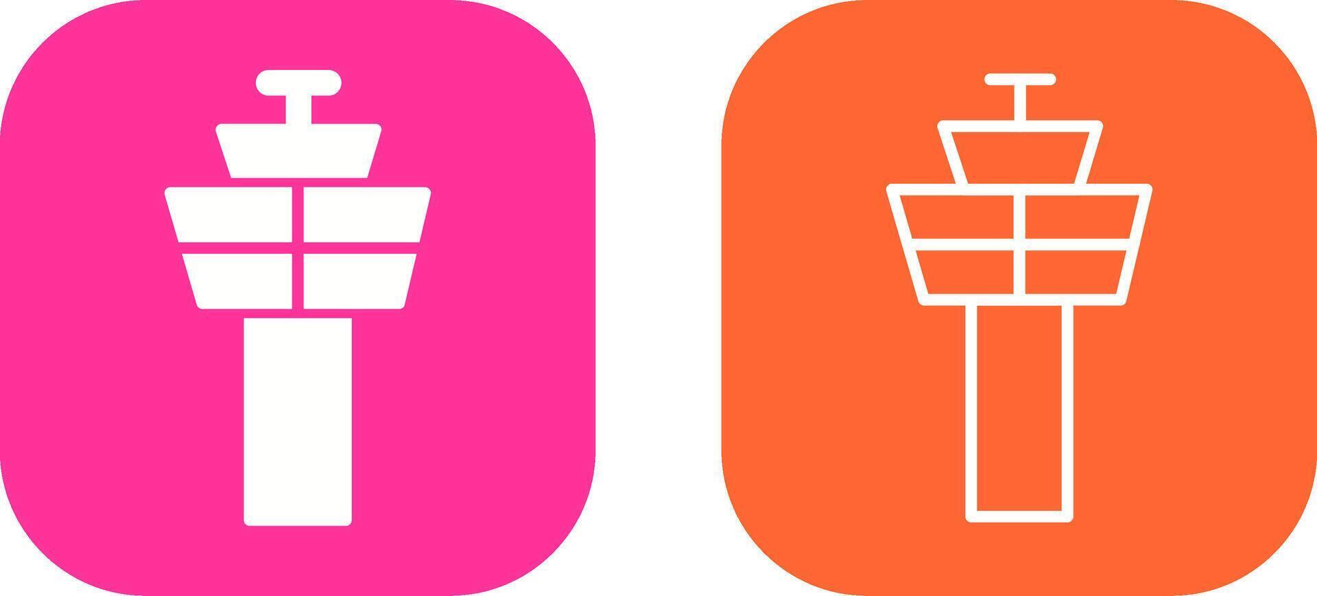Control Tower Vector Icon