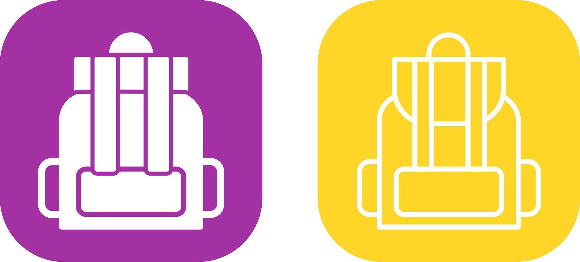 Backpack Vector Icon