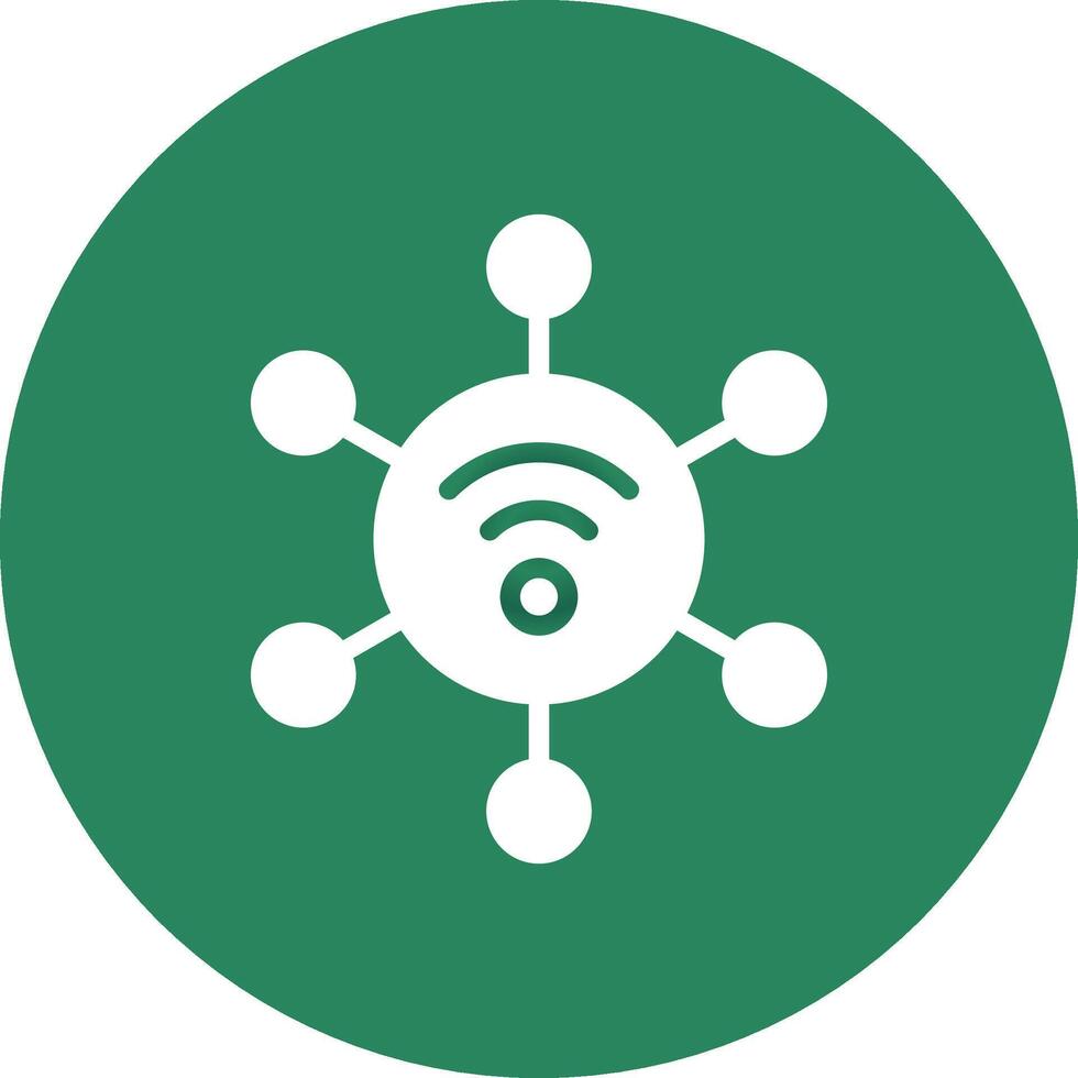 Internet of Things Creative Icon Design vector