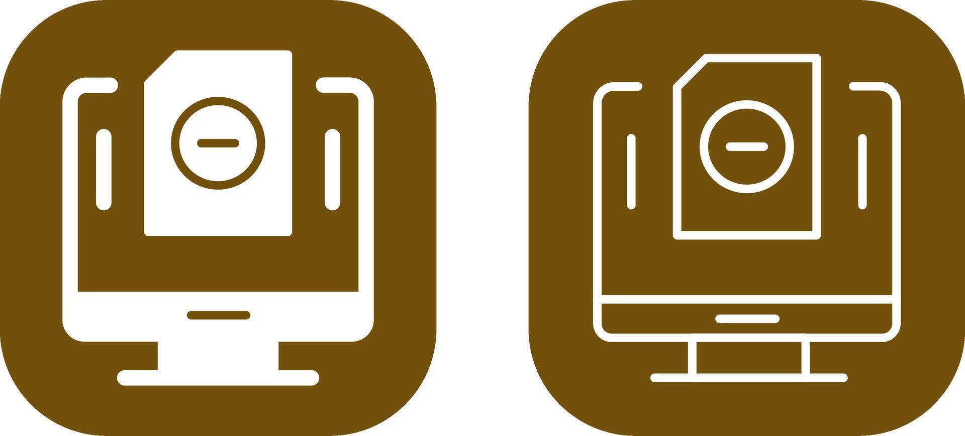 Minus Vector Icon