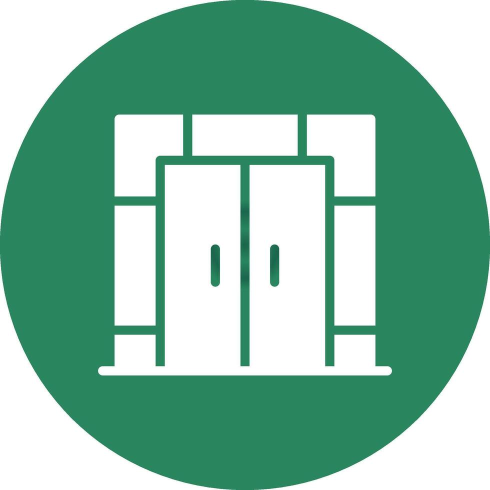 Door Creative Icon Design vector