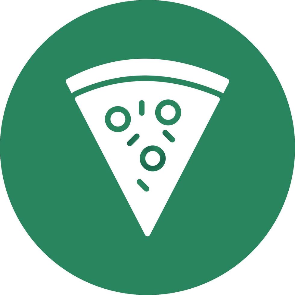 diseño de icono creativo de pizza vector