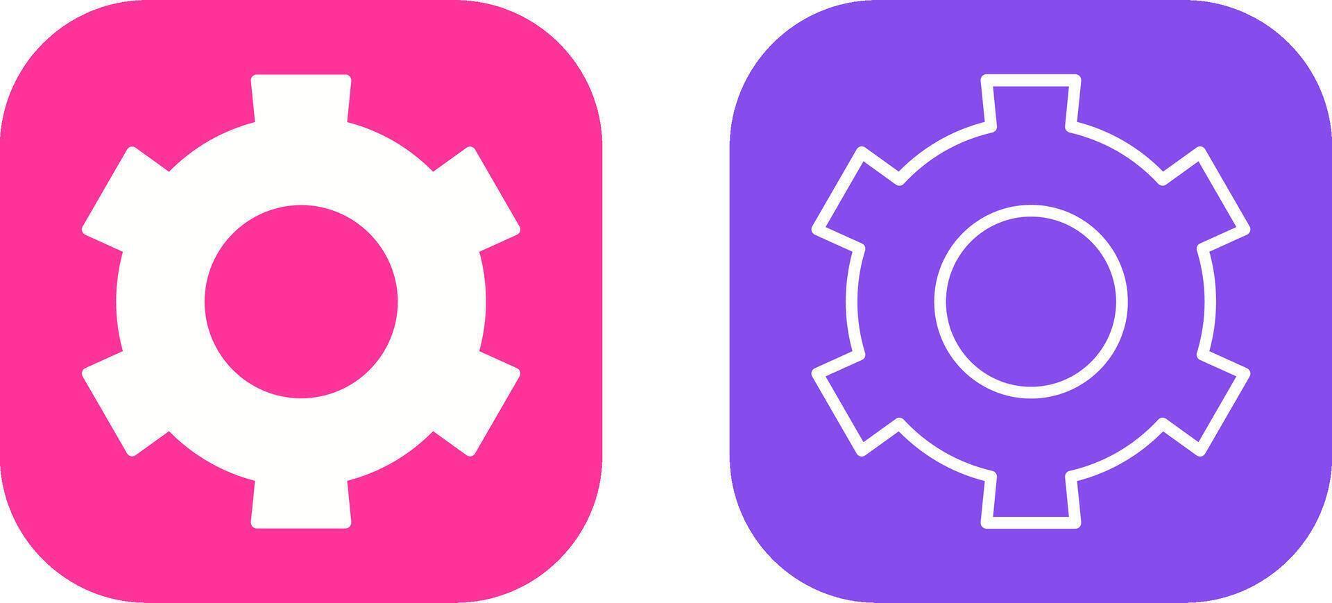 Setting Gear Vector Icon
