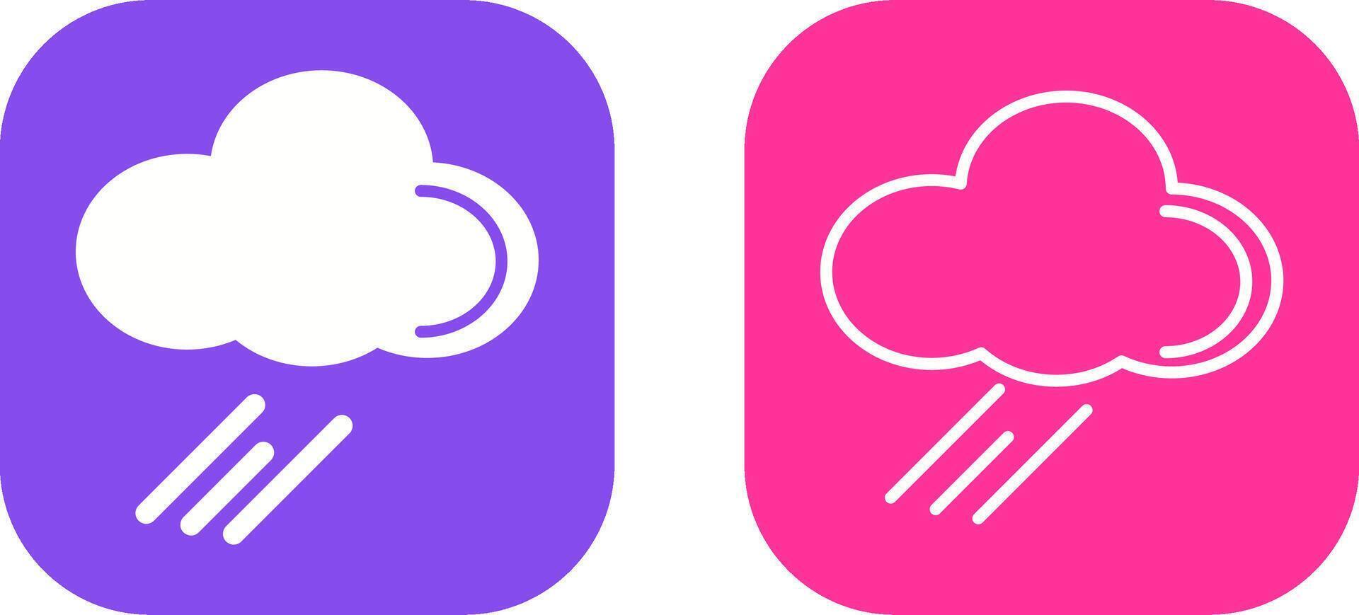 Rain Vector Icon