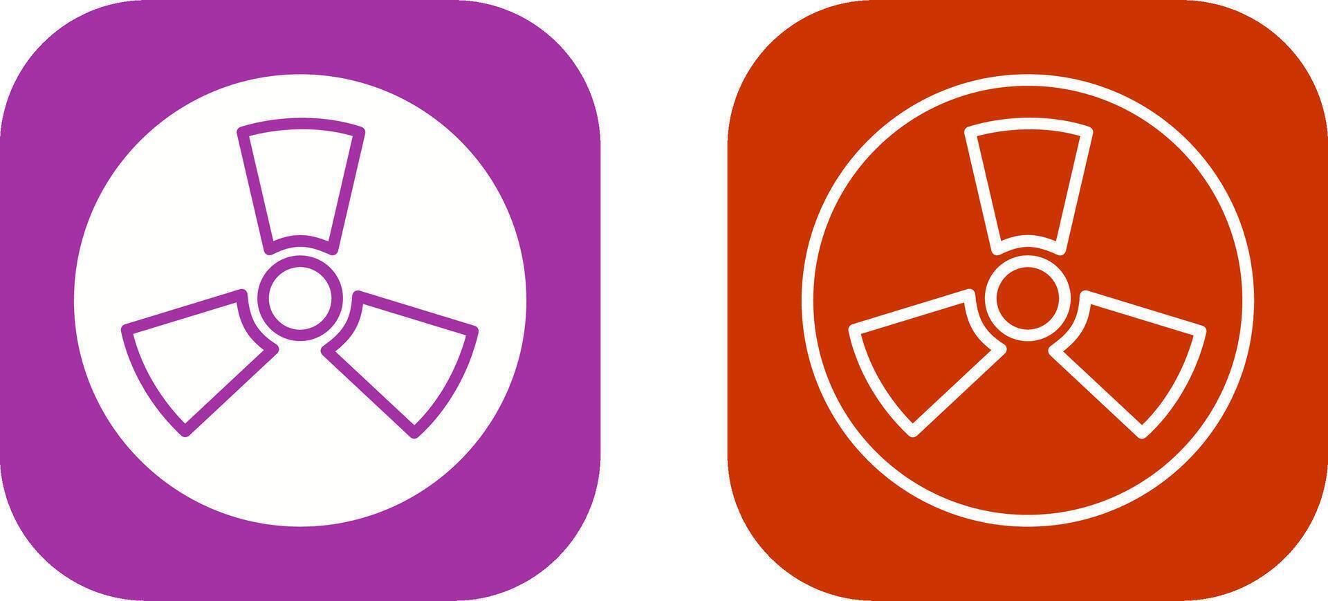 Radiation Vector Icon