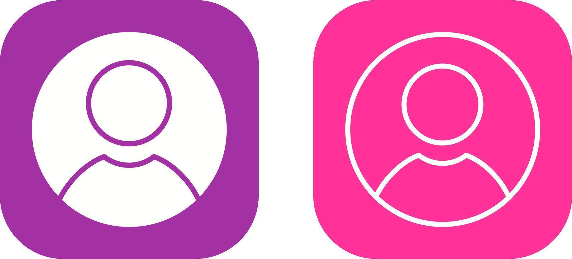 Male Profile Vector Icon