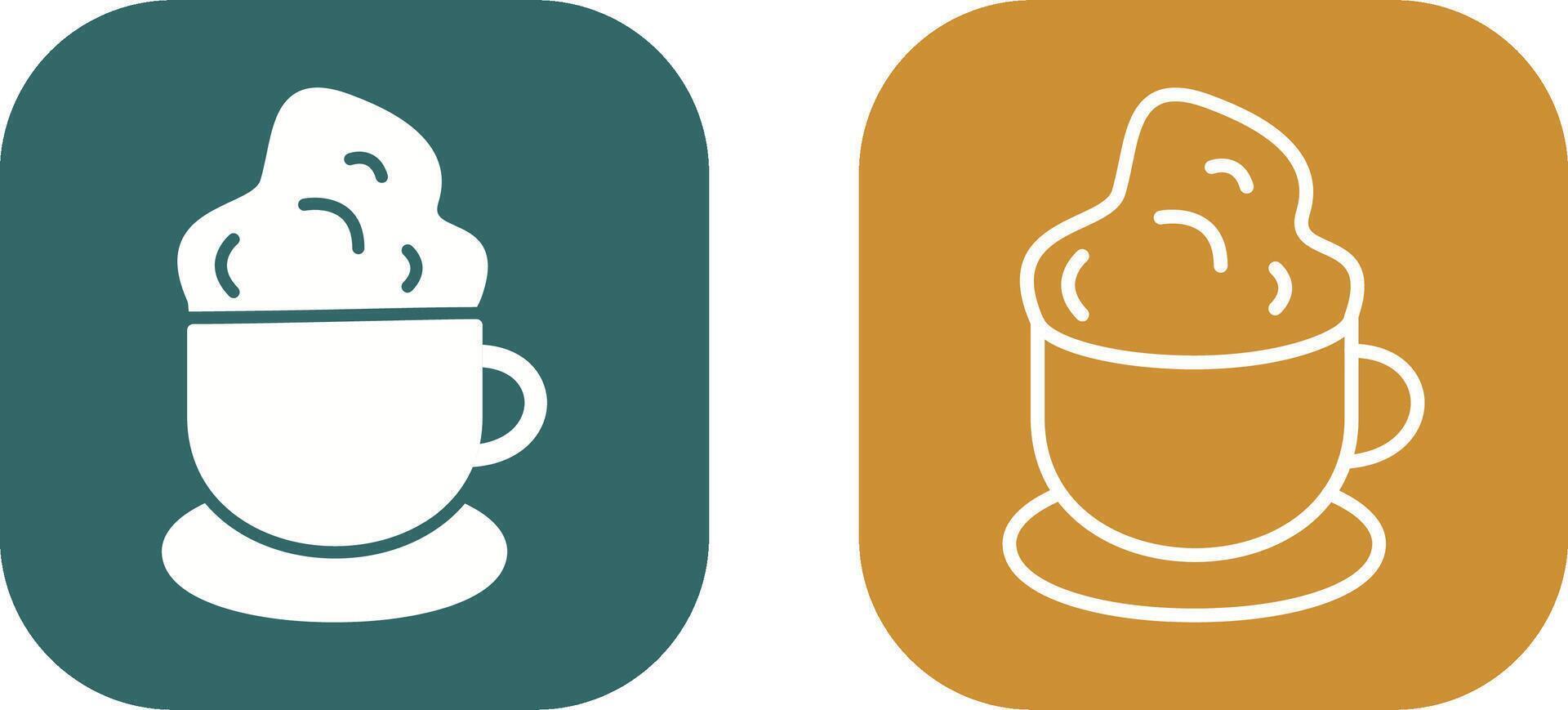 Creamy Coffee Vector Icon