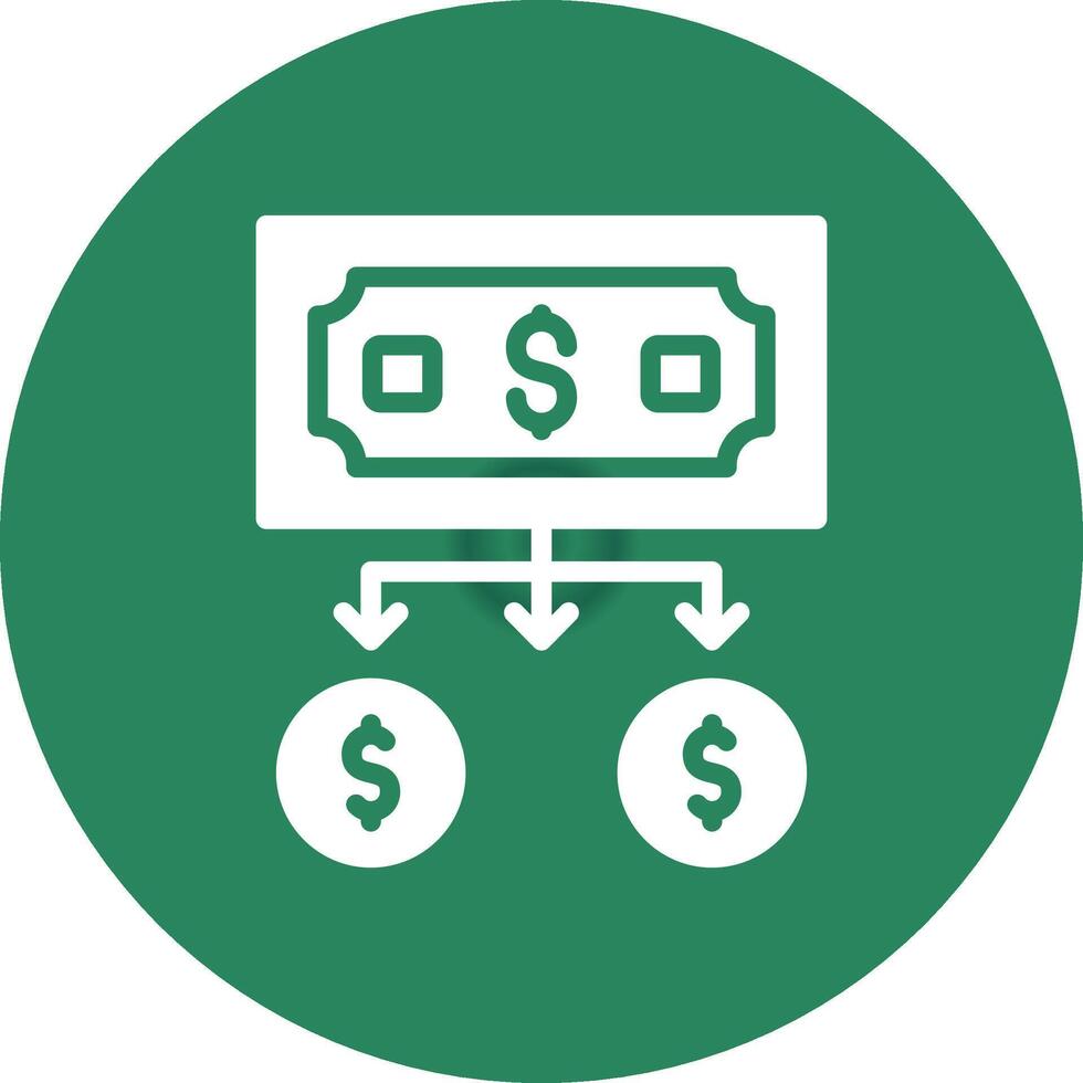Money Creative Icon Design vector