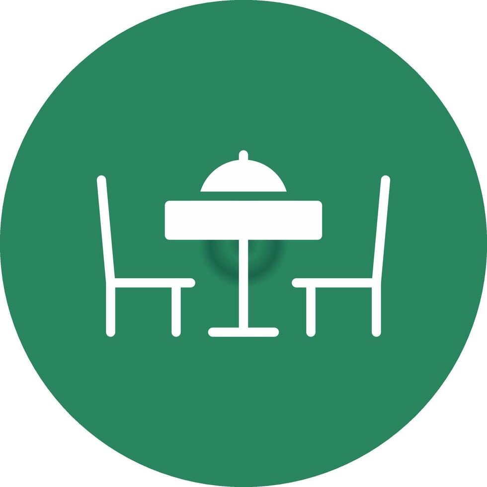 diseño de icono creativo de cena vector