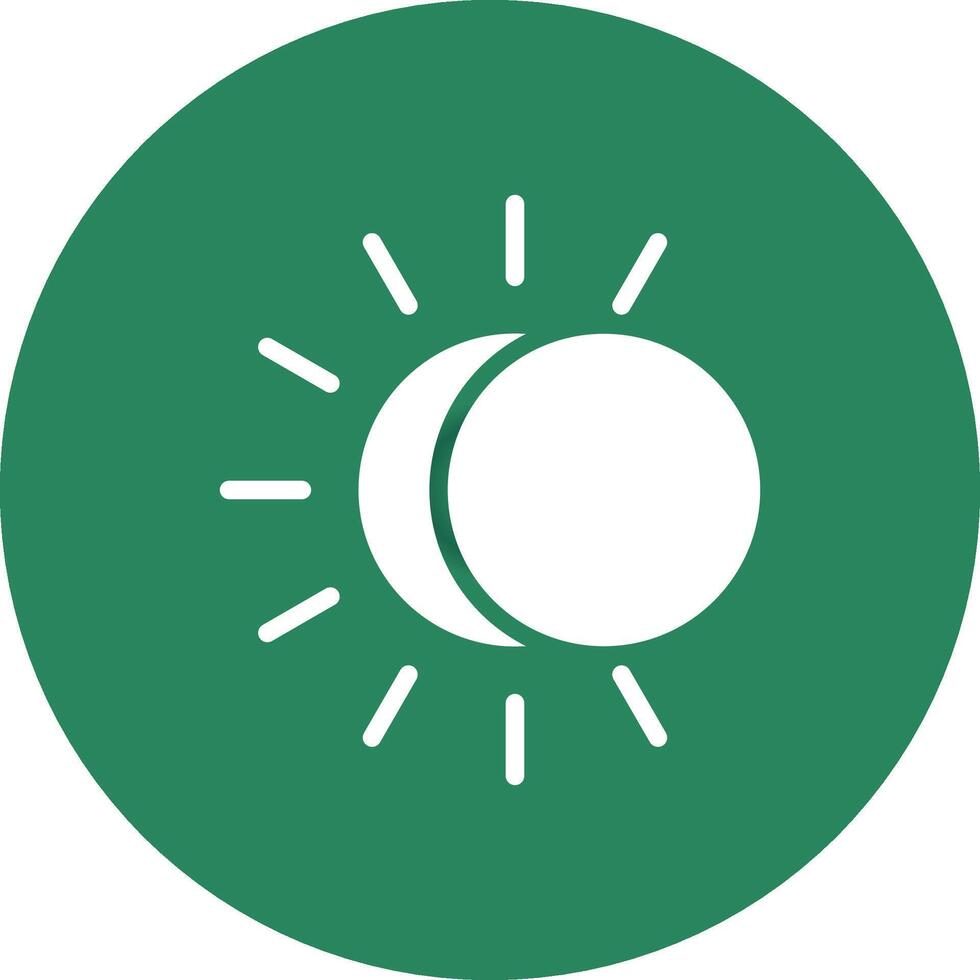 Eclipse Creative Icon Design vector
