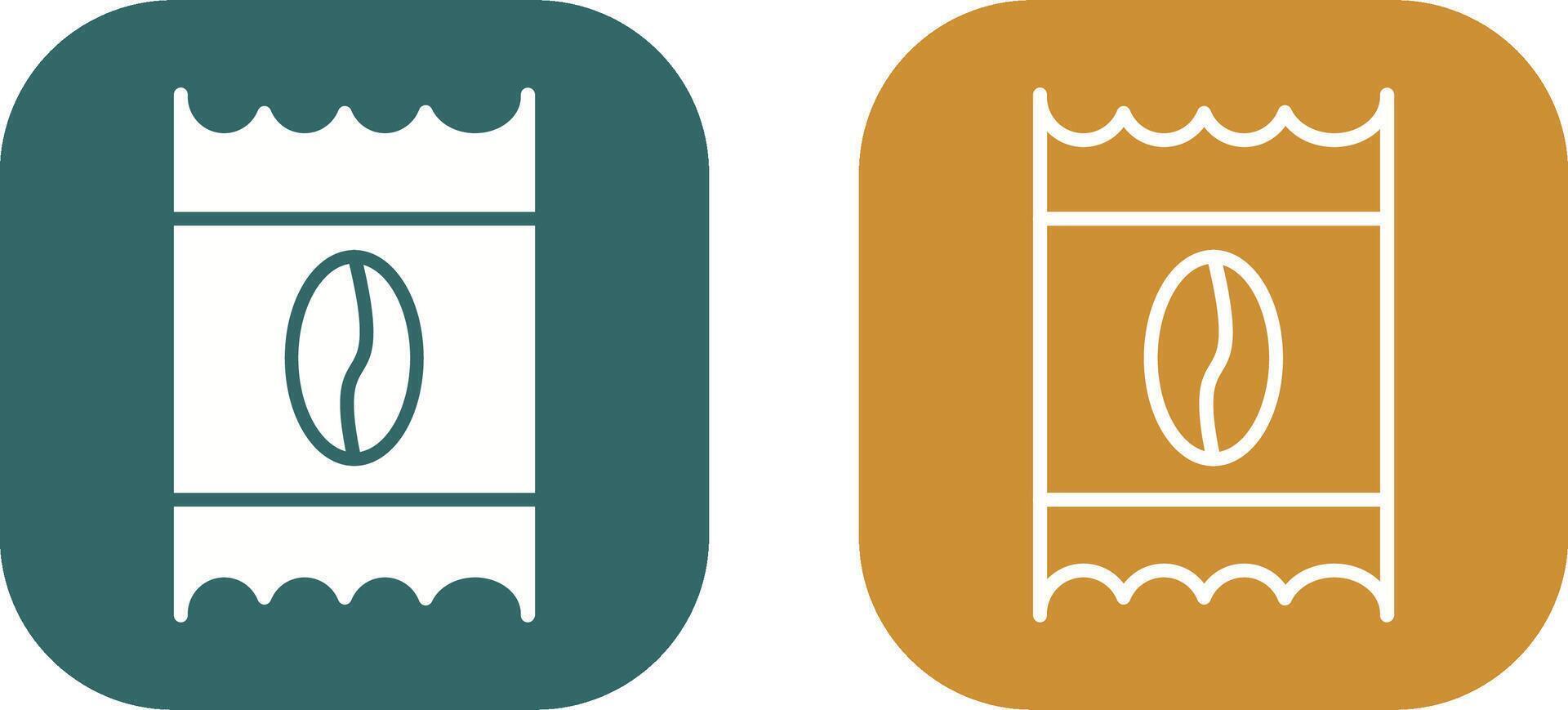 Coffee Packets Vector Icon