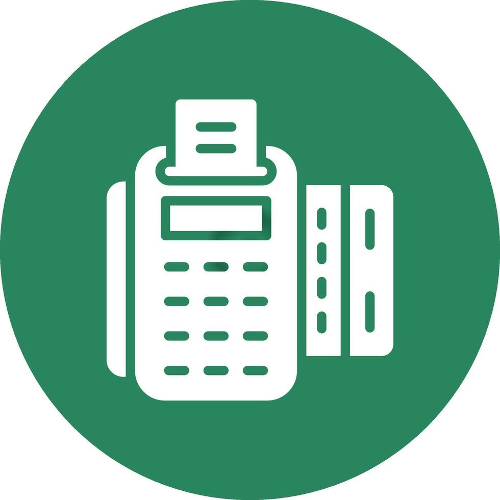 Card Machine Creative Icon Design vector