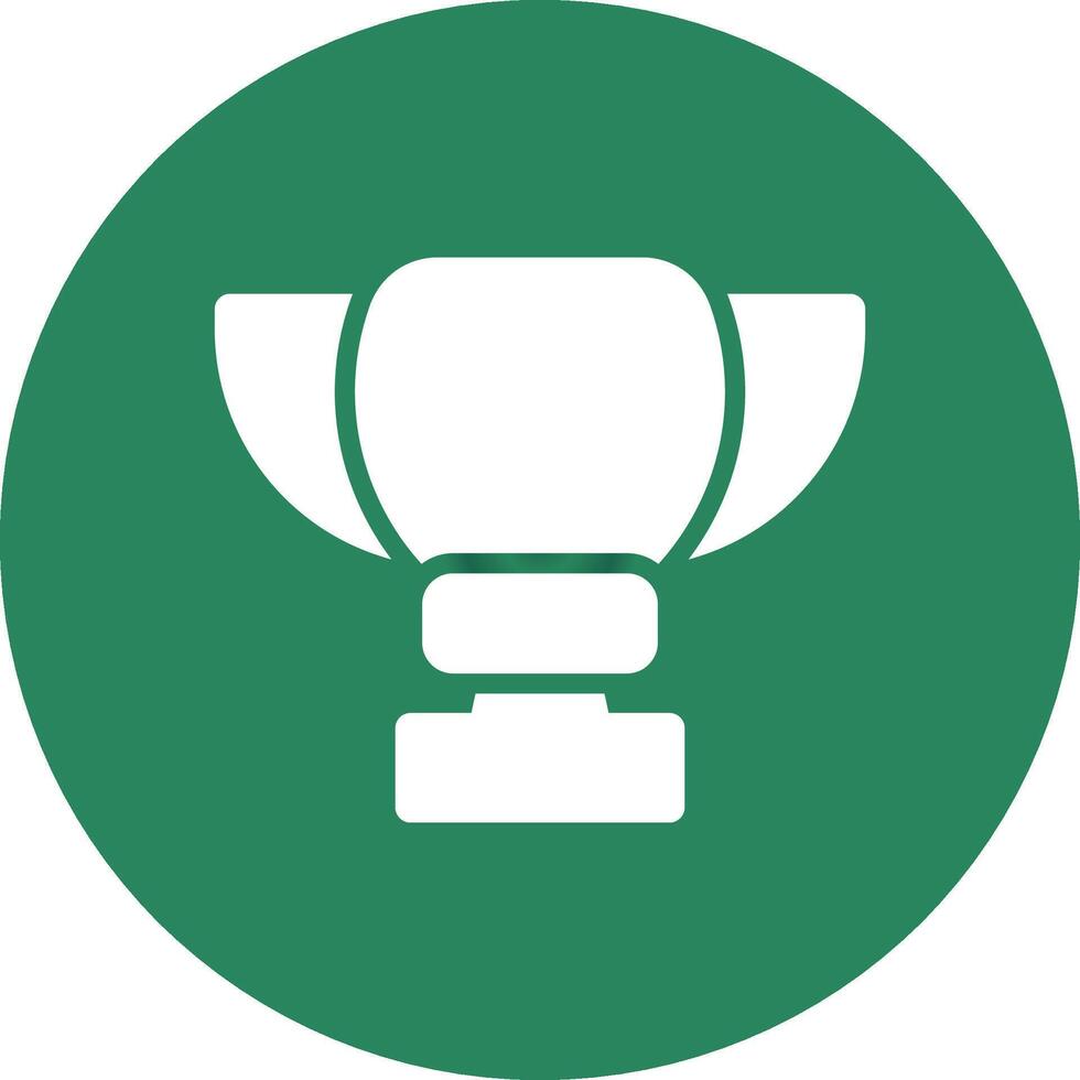 Trophy Creative Icon Design vector