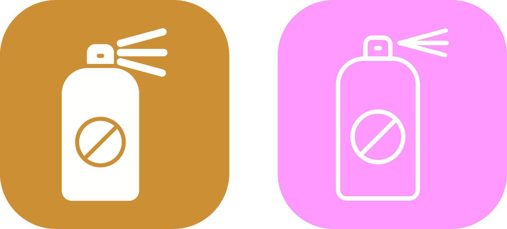 Pesticide Bottle Vector Icon