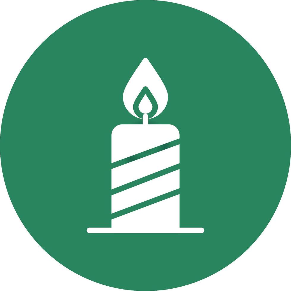 Candle Creative Icon Design vector