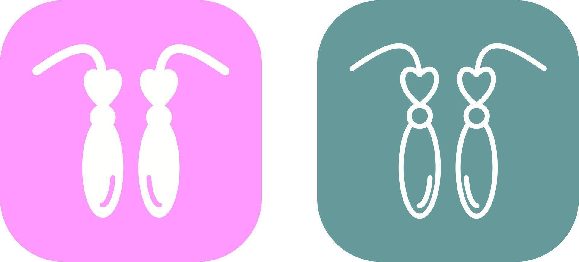 Earrings Vector Icon