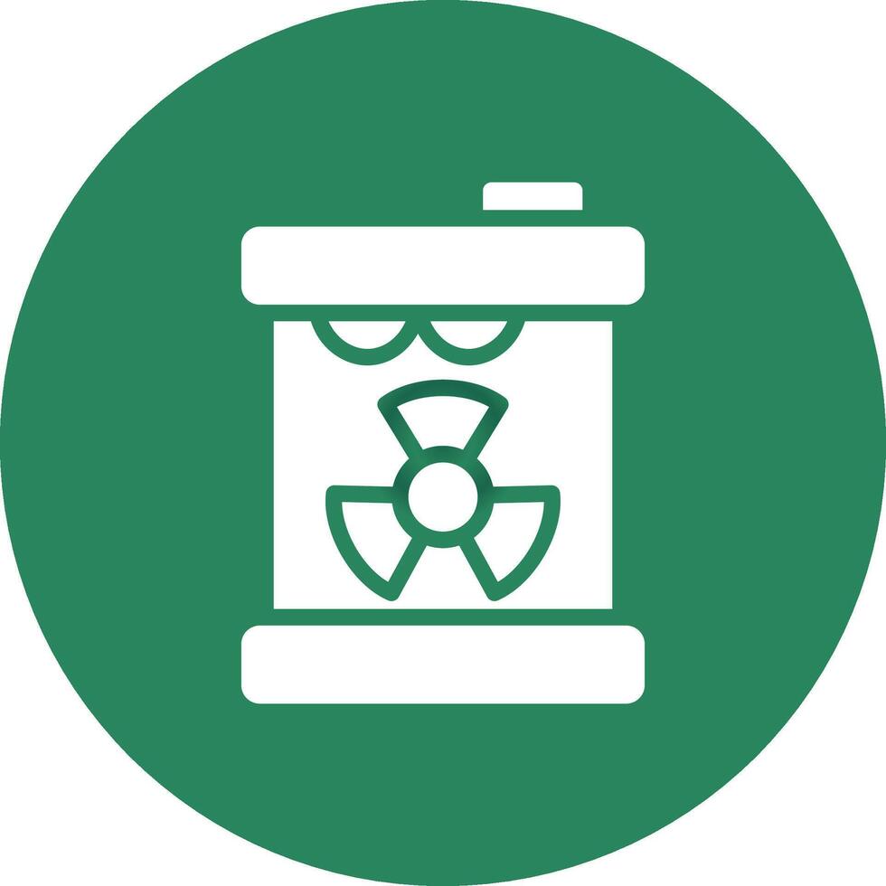 Toxic Waste Creative Icon Design vector
