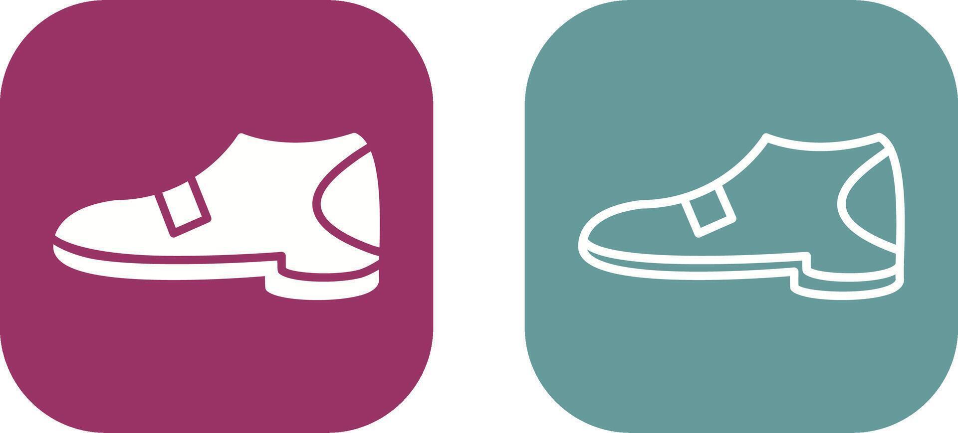 Mens Loafers Vector Icon