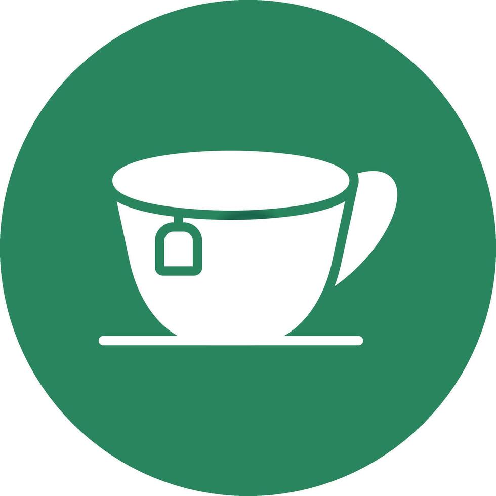 Tea Cup Creative Icon Design vector