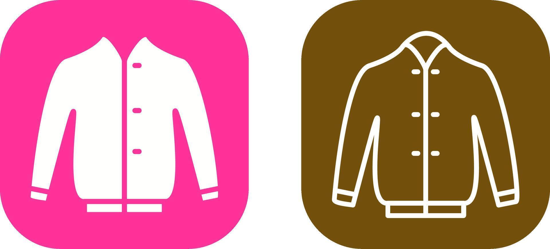 Stylish Jacket Vector Icon