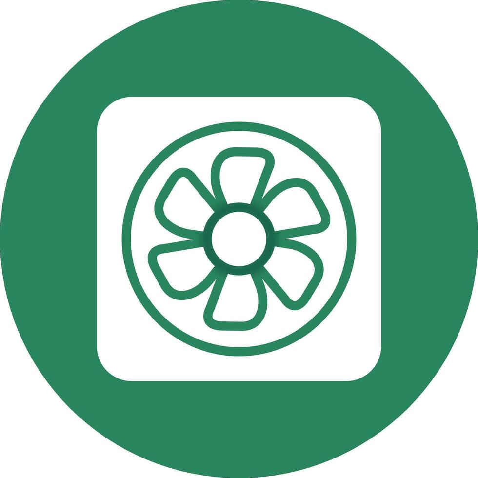 Fan Creative Icon Design vector
