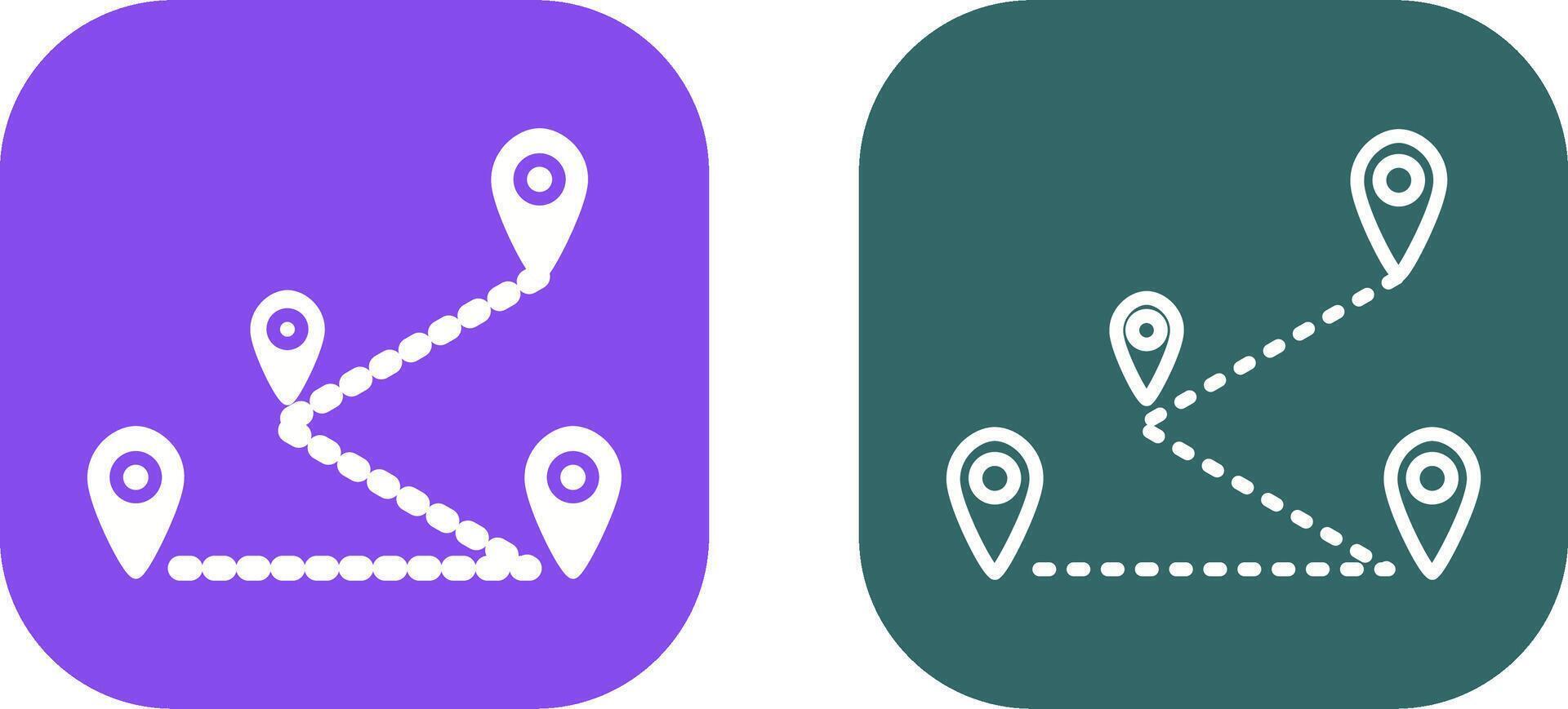 Route I Vector Icon